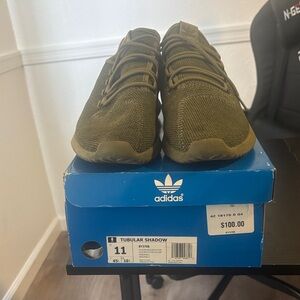Adidas Tubular Shadow Men's Sneakers - Olive Green